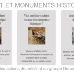 Mécénat et monuments historiques